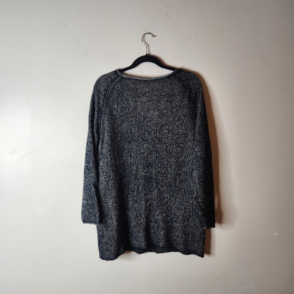 Free People Lennox Tunic Sweater In Onyx Size Small - Picture 3 of 8